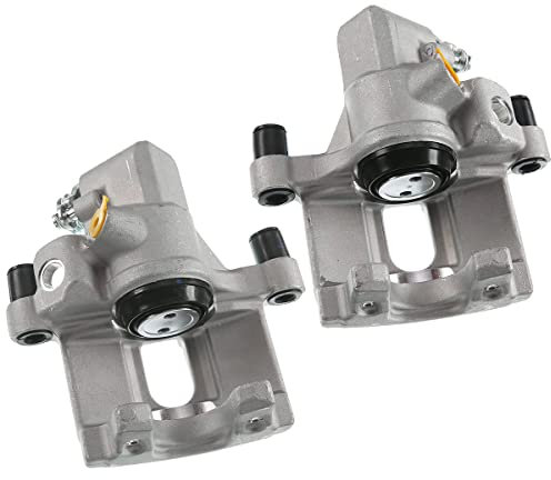 Frankberg 2x Brake Caliper Disc Brake Rear Left Right Aluminium Compatible with Focus III K.u.g.a II C-Max II Grand C-Max Transit Connect Transit Connect V408 S40 II V40 V50