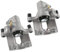 Frankberg 2x Brake Caliper Disc Brake Rear Left Right Aluminium Compatible with Focus III K.u.g.a II C-Max II Grand C-Max Transit Connect Transit Connect V408 S40 II V40 V50