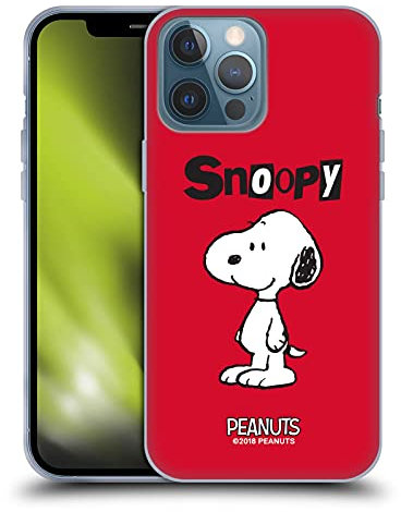 Head Case Designs Licenza Ufficiale Peanuts Snoopy Personaggi Custodia Cover in Morbido Gel Compatibile con Apple iPhone 13 Pro Max