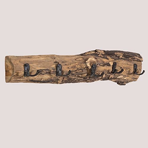 SKLUM Wandgarderobe aus Altholz Trunc