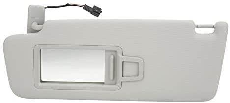 aqxreight Visera Parasol, Visera Izquierda Gris para Automóvil OE 5GG 857 551 Reemplazo de Accesorio Interior para MK7 2014‑2017