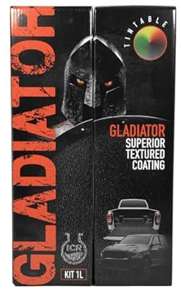 Gladiator Superior Textured Coating TINTABLE Bicomponente Trasparente Vernice Ruvida (colorabile)