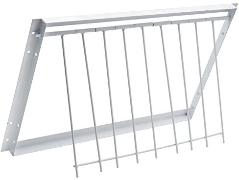 BREUAILY 11.8in (30cm) Birdcage T-Trap Pigeon Door Iron Bird Cage T-Trap House High Strength One-Way Window Parrot Entrance Easy Installation