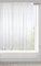 Eurofirany Frida Voile Gardine Vorhang mit Kräuselband - 1 STK. Transparent Gardine Leinenoptik Durchsichtig Einfarbige für Schlafzimmer Wohnzimmer Kinderzimmer, 400x150 cm, Weiß