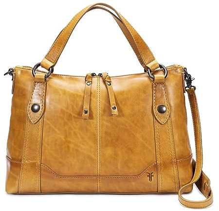 FRYE Damen Melissa Medium Satchel Schulranzen, Canyon