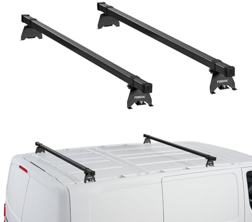 Firrak Fahrzeugspezifischer Stahl Dachträger für Opel Vivaro 2 II B X82 L2H1 2014-2019