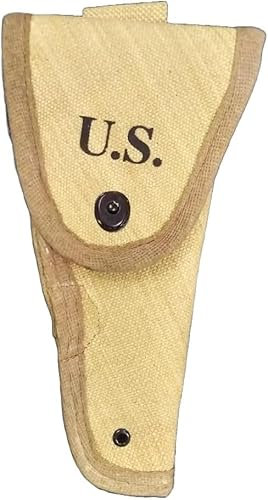 Generisch M1911 .45 1911 (Colt) Semi-Auto Canvas Holster (Rechts, Khaki)