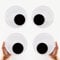 7 Inch Large Googly Eyes Self Adhesive, 4 pcs 18cm Big Googly Eyes Wiggles Eyes Giant Eye Stickers for DIY Craft Projects Refrigerator Bin Luggage Door Christmas Trees Lawns Car Decorations
