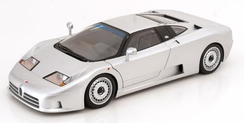 KK Scale KKDC120132 - Bugatt EB110 Silver 1991 - 1/12 Scale - Miniature Collectible Car