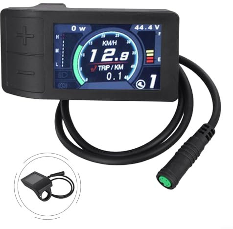 Fortschrittliches 500C-Farbdisplay für Bafang E-Bike-Motoren für BBS01 BBS02 mit Echtzeit-Geschwindigkeitsmetriken