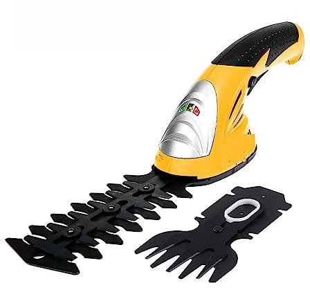 Tijeras de podar de 7,2 V, 2 en 1, cortadora de setos de Hierba inalámbrica, batería Recargable, Herramienta de jardín inalámbrica para jardín, césped