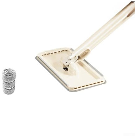 Trapeador multifuncional para lavado facial de escritorio, mini trapo con clip para limpieza manos libres en varias superficies (A)