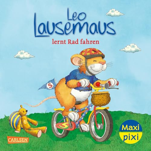 Maxi Pixi 505: Leo Lausemaus lernt Rad fahren: Minibuch ab 3 Jahren zum Vorlesen mit starkem Alltagsthema (505)