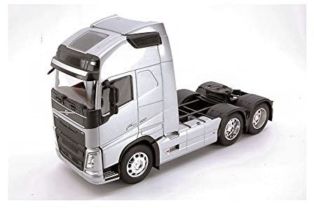 VOLVO FH 3-AXLE 2016 SILVER 1:32 - Welly - Camion - Die Cast - Modellino