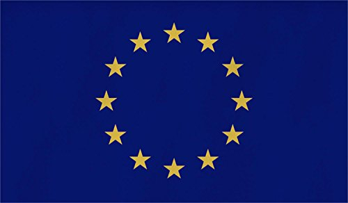 Flagge Großformat 250 x 150 cm wetterfest Fahne in 16 verschiedenen Ausführungen mit Ösen Farbe Europa