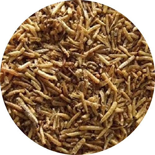 Reptilienfutter FLIEGENLARVEN getrocknet Fischfutter Zierfischfutter Nagerfutter (3 l)