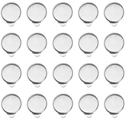 Milisten 50stücke Edelstahl Ohrclips Zubehör DIY Ohrclips Material Für Individuelle Ohrringe Modisches Ohrclip-tablett Für Schmuckbasteln