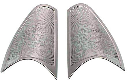 YGTY Car Audio-Lautsprecher-Abdeckungs-Ordnungs-Tür-Lautsprecher-Abdeckungs-Ordnung Autoinnenraum Für Mercedes Benz E/C/GLC-Klasse W213 W205 X253 Car Audio Lautsprecher Surface Decor Cover