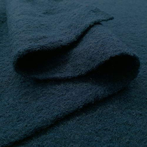 Öko-Tex® Walkloden - Polaris - hautsympathisch und wärmend - per Meter (Petrol)