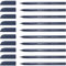 Schneider Vizz - Penna a sfera per scrittura facile e veloce, colore scrittura: blu notte, tratto M, 10 pezzi