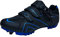 Scarpe da Ciclismo MTB per Uomo Donna Scarpe da Mountain Bike Traspirante Antiscivolo Compatibile con Tacchette da Corsa SPD e Pedale di Blocco Black Blue 270