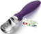 Spring Chef Ice Cream Scoop with Soft Grip Handle, Professional Heavy Duty Sturdy Scooper, Premium Kitchen Tool for Cookie Dough, Gelato, Sorbet, Purple