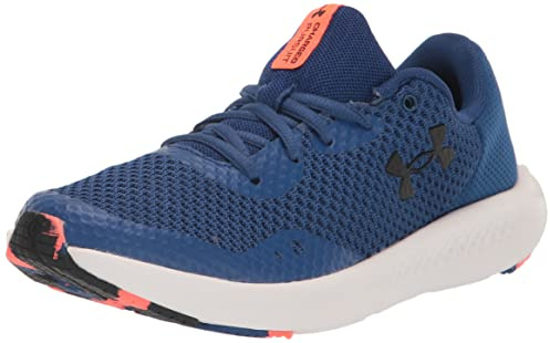 Under Armour Run Boys' Grade School Ua Charged Pursuit 3 Running Shoes, Blue Mirage, 3024987-403, 40 EU