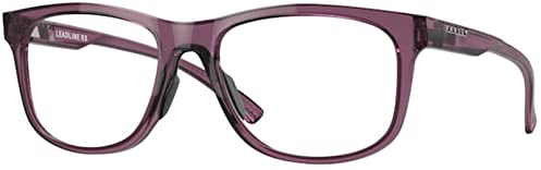 Oakley Damen Ox8175 Leadline Rx Brillenrahmen für verschreibungspflichtige Brillen, Transparentes Indigo-/Demo-Objektiv, 52 mm