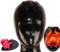 Vollgesichtsmaske Latex Sex mit Reißverschluss, Latex Silikon Knebel für Nasal Tube Maske für Party, Cosplay, Urlaub