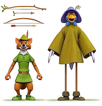 Super7 Robin Hood Figurine Disney Ultimates Robin Hood Stork Costume 18 cm
