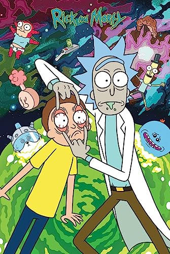 Grindstore Laminiertes Rick and Morty Watch Maxi-Poster