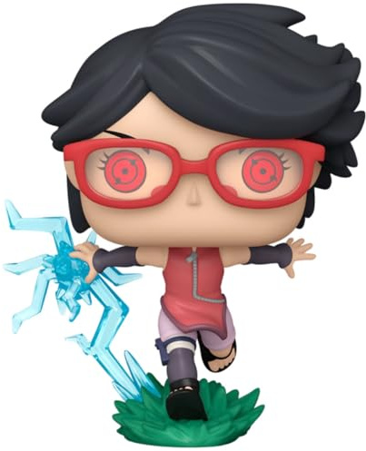 Funko Pop! Animation: Boruto - Sarada mit Sharingan (leuchtet im Dunkeln exklusiv)