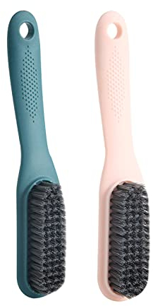2 Pcs Shoe Brushes for Cleaning Scrubber Long Handle Shoe Scrub for Family