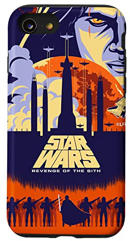 iPhone SE (2020) / 7 / 8 Star Wars Revenge of the Sith Illustrated Movie Poster Case