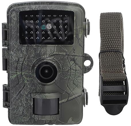 Beufee Wildkamera, Wildkamera 1080P HD 16MP IP66 Jagdkamera Zur Wildtierüberwachung