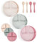 SinLaw Plato Ventosa Bebe, Platos de Silicona para Bebé Antideslizantes,Sin BPA, Plato de Silicona para Niños Pequeños con Tapa，Apta para Lavavajillas, Juego de 3 Platos para Bebés Platos para Niños