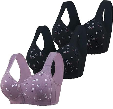 Sport BH ohne bügel Slip Damen Baumwolle Gestreift Knopfleiste BH träger T Rücken ohne bügel 85c Quadratischer Hals Sport Damen Push up Bustier 75b Set kurz