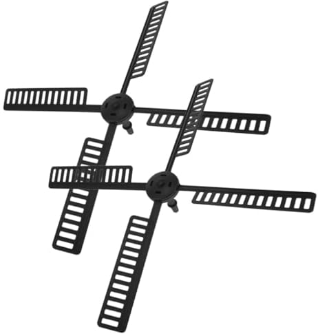 MAGICLULU Windmill Fan Blades, Pack of 2, Plastic Windmill Blade, Windmill Model Fan Parts, Garden Windmill Blade, Replacement Parts, Outdoor Yard Windmill Accessories, 20 5 cm