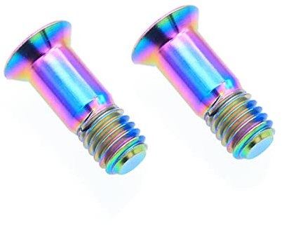 Fahrrad Heckummeur Rad Befestigungsschraube MTB Fahrradschaltführer Rollen Teile Bunte 2pcs, MTB -Fahrradradteile