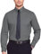 COOFANDY Business Hemd Herren Hemd Langarm Herrenhemden Anzug Hemd Hochzeitshemd Langarmhemd Businesshemd Freizeithemd Hemd mit Taschen Dunkelgrau M