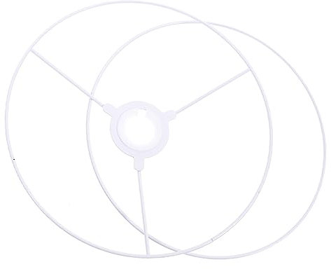 ULDIGI 1Satz Lampshade Holder Frame Ring aus Stabiler Lampenschirmrahmen für Tischlampen und Diy-beleuchtung für Wohnung