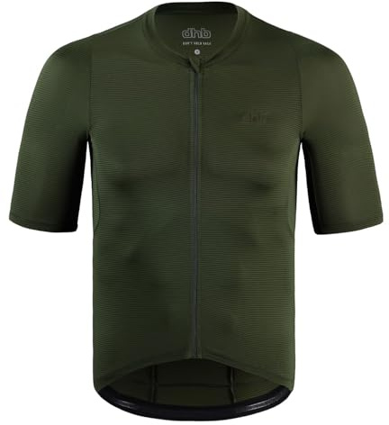 dhb Mens Aeron Short Sleeve Jersey 3.0 Green L