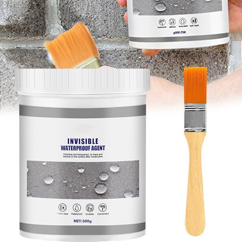 Mineup Transparent Waterproof Coating and Insulation Sealant - 300g Anti-leakage Repair Spray Glue Grout