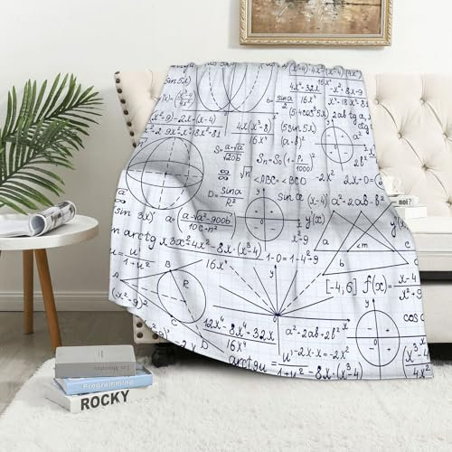 MAAPCHP Kuscheldecke Flauschig Decke Fleecedecke Modern, Schule Genius Intelligent Stud Wohndecke Warm Winter Weich,Decke Couch Blanket,Wohn- & Kuscheldecken 76 x 100 cm,Sofa überwurfdecke