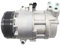 Compresor de aire acondicionado compatible con BMW E46 316 318 X3 Z4 64529145352 64528386837 64526918750 3R40045010 A4101130A01