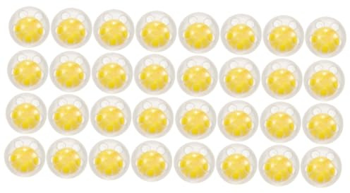 DOITOOL 2 Sätze Klingende Spielzeugkugeln Plüschspielzeug Mit Integrierten Kleinen Glocken Für Diy Projekte Und Geräuschmacher Für Kuscheltiere Unterhalten 50 Stück * 2