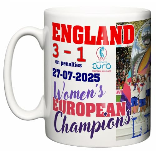 Image is Everything IIE, England Women's Team Lionesses Cup Championship Winners 2025 Football Commemorative New 11oz Ceramic Mug Gift
