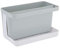 axentia 130669 Caddy Ordnungshelfer Spüle Spülbecken-Organizer für die Küche, Kunststoff, grau/weiß, ca. 20 x 12 x 11 cm