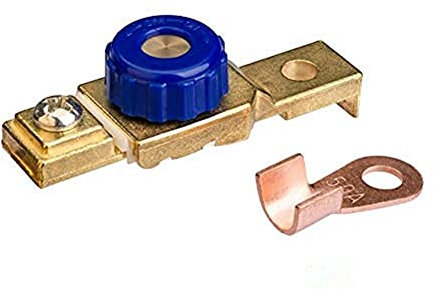 DC12V 80A Motorcycle Battery switches Cut Off Kill Terminal Anti-Leakage Disconnect Switches for Cars Boats Rv Trucks ATV UTV SUV Jet Ski (Blue)