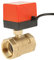 DC 12V G1-1/2 DN40 Motorventil, 2-Wege Messing Motor Kugelhahn Klimaanlage Stellglied Kugelhahn